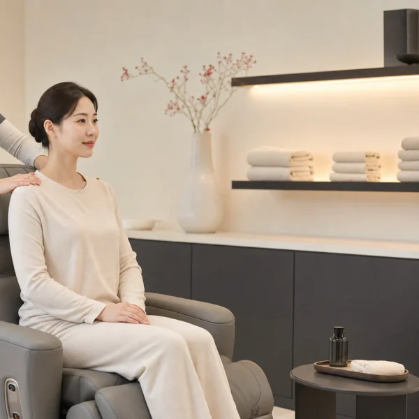 웰니스 민지플레이스 마사지 안내 이미지